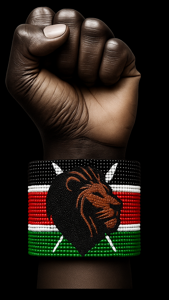 Afro Kenyan Classic Lion Bracelet
