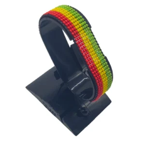 flag bracelet handcrafted in authentic flag colors