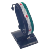 Palestine flag bracelet handcrafted in authentic flag colors on Black Stand.