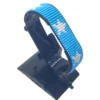 Somalia flag bracelet handcrafted in authentic flag colors on Black Stand.