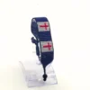 Wales flag bracelet handcrafted in authentic flag colors on Clear Stand.