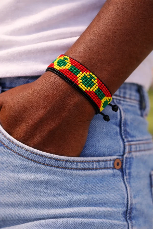 African Model with a Bracelet