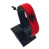 Albania Flag Bracelet Adjustable handcrafted with the colors of the Albania flag.