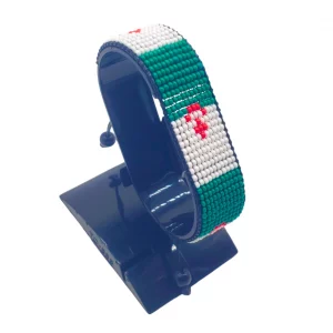 Algeria Flag Bracelet Handmade Adjustable Bracelet