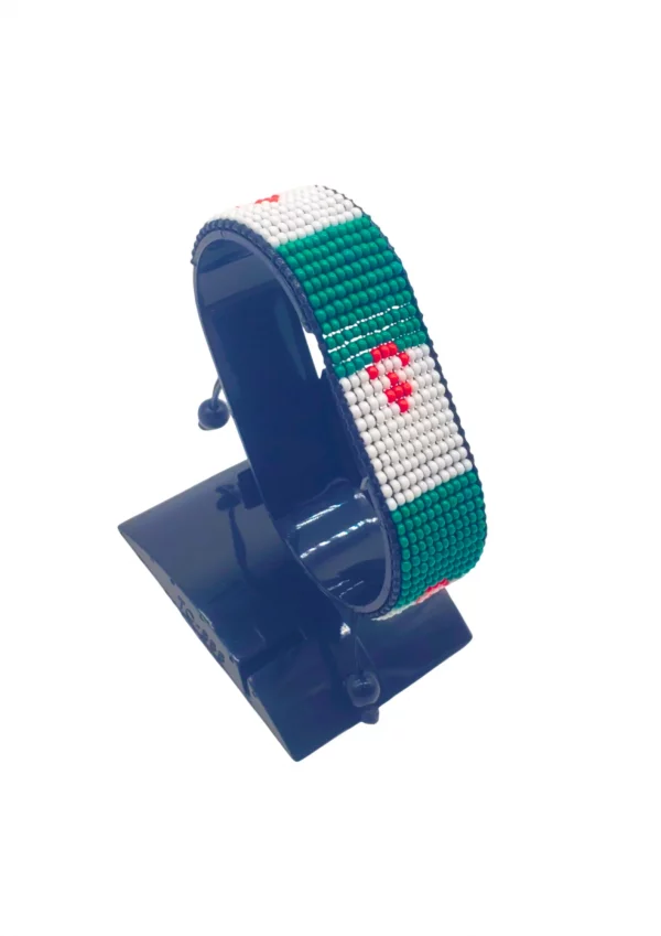 Algeria Flag Bracelet Handmade Adjustable Bracelet