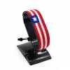 Liberia Flag Bracelet Adjustable handcrafted with beadwork in the colors of the Liberia flag.