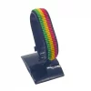 Lithuania Flag Bracelet Adjustable handcrafted with beadwork in the colors of the Lithuania flag.