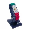 Mexico Flag Bracelet Adjustable handcrafted with beadwork in the colors of the Mexico flag.