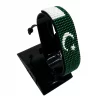 Pakistan Flag Bracelet Adjustable handcrafted with beadwork in the colors of the Pakistan flag.