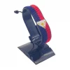 Philippines Flag Bracelet Adjustable handcrafted with beadwork in the colors of the Philippines flag.
