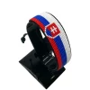 Slovakia Flag Bracelet Adjustable handcrafted with beadwork in the colors of the Slovakia flag.
