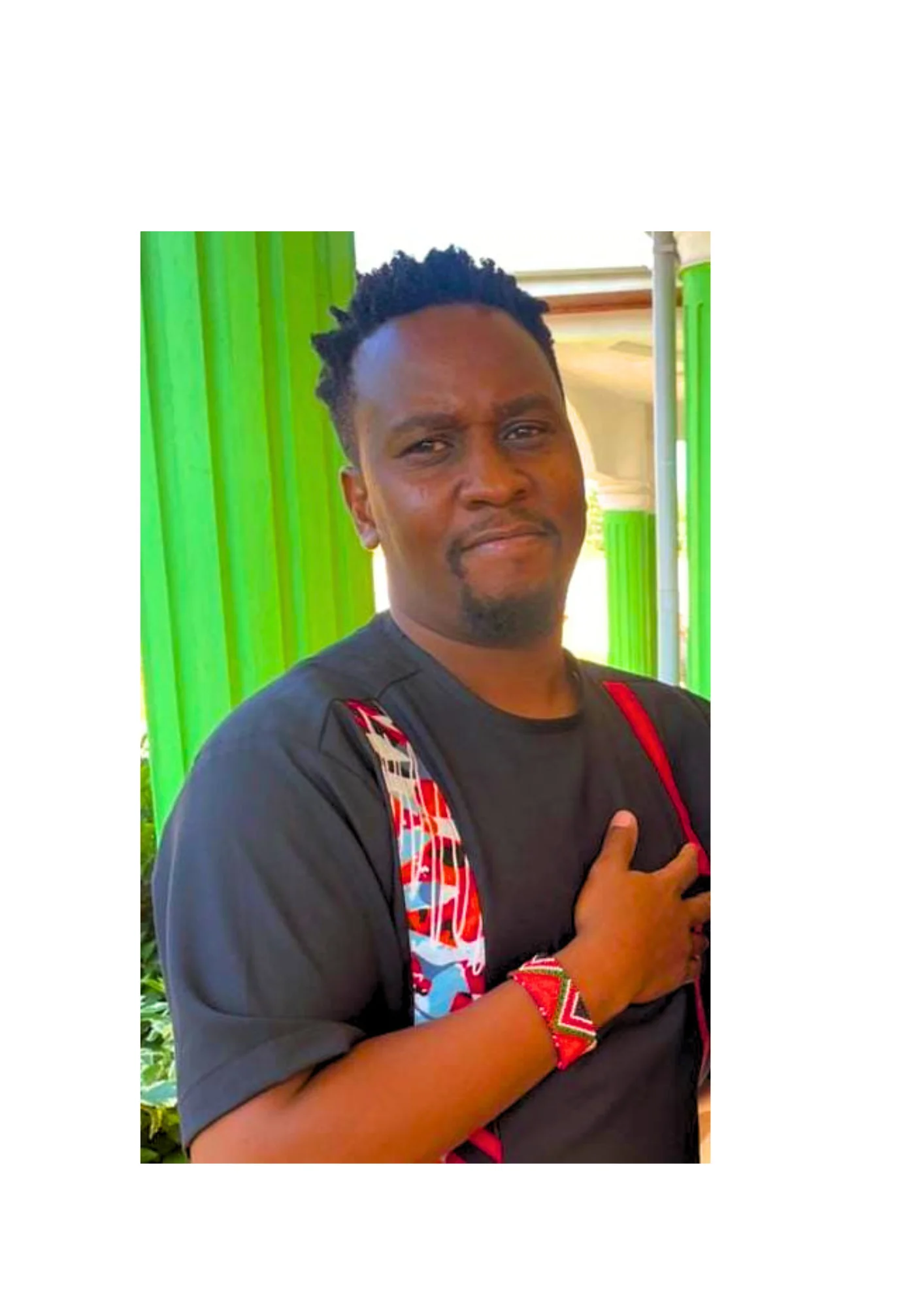 Adimu Collections Founder Gideon Mburugu. He is also a Content Marketer and SEO Expert.