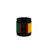 Cameroon Signature Flag Bracelet with Buttons handcrafted with premium beadwork in the colors of the Cameroon flag.