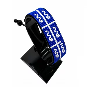 Martinique Flag Bracelet Adjustable handcrafted with beadwork in the colors of the Martinique flag.