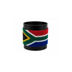 South Africa Signature Flag Bracelet Long Neck with Buttons.