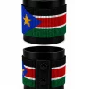 Sudan Signature Flag Bracelet Long Neck with Buttons.