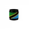 Tanzania Signature Flag Bracelet with Buttons handcrafted with premium beadwork in the colors of the Tanzania flag.