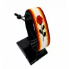 Uganda Flag Bracelet for Women Adjustable handcrafted with rose-inspired beadwork in the colors of the Uganda flag.