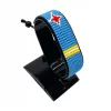 Aruba Flag Bracelet Adjustable handcrafted with beadwork in the colors of the Aruba flag