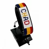 Chad Flag Bracelet With Name Adjustable handcrafted with beadwork in the colors of the Chad flag featuring the name CHAD.