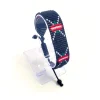 Kenya Flag Bracelet Version handcrafted with beadwork in the colors of the Kenya flag on A Clear Base